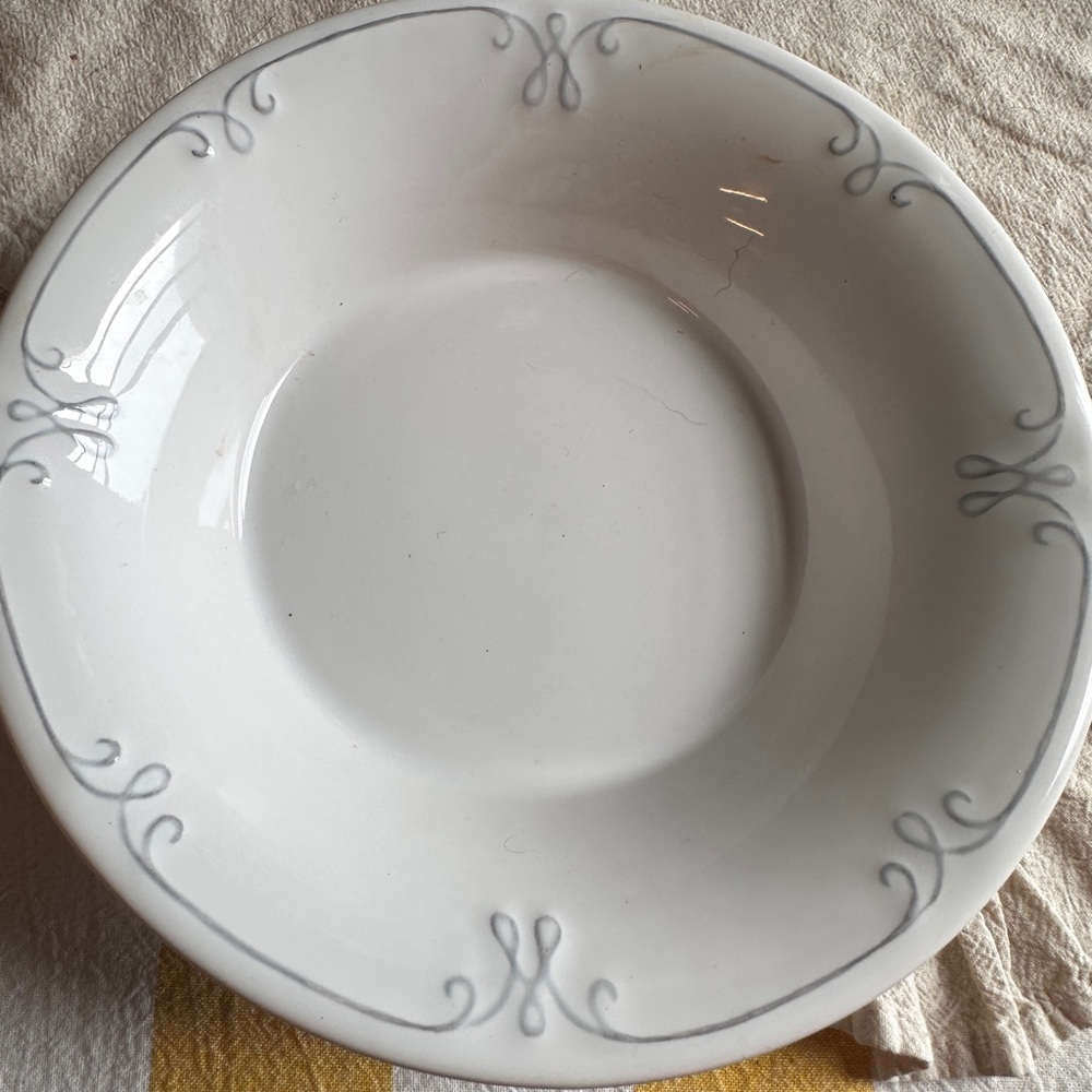 Zara Home earthwear White bowl